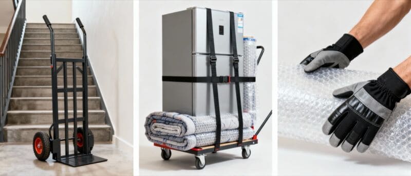 matériel indispensable pour déménager un frigo