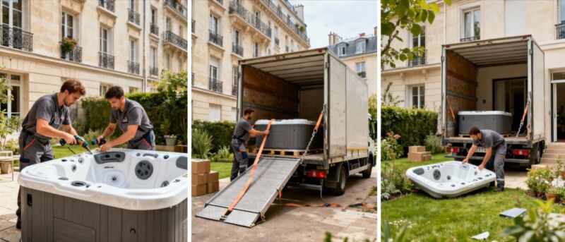 préparer un spa au déménagement