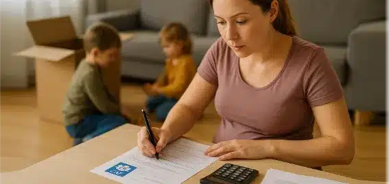 Aide déménagement 2025 CAF pour famille nombreuse